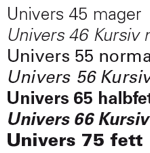 UNivers